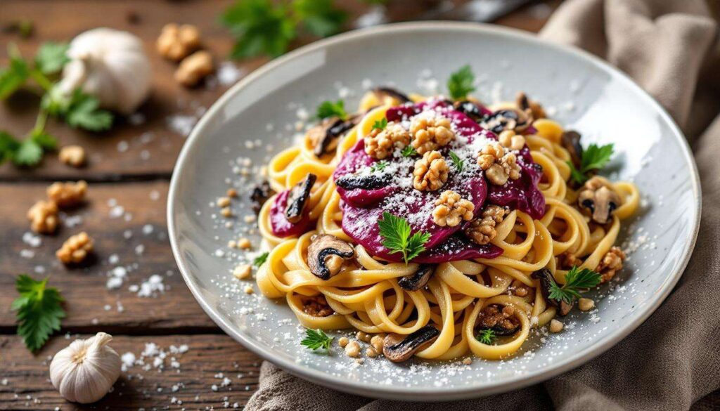 Intreccia amaro e terra: la ricetta che stratifica due ingredienti di stagione