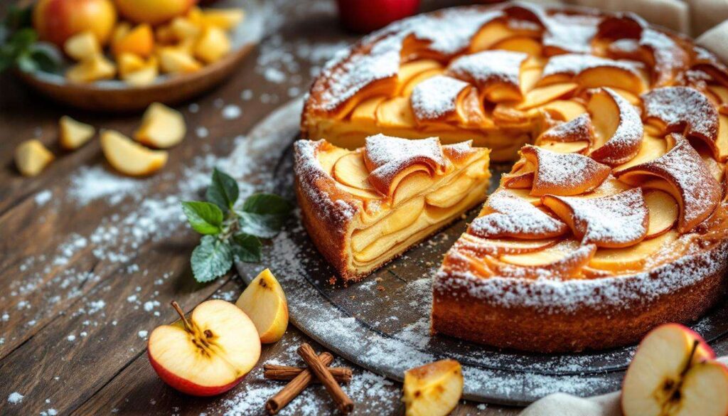 Torta di mele "invisibile": tantissima frutta e pochissimo impasto