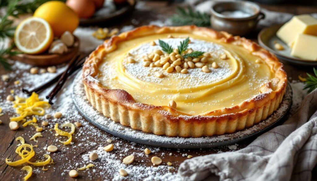 Ecco la vera Torta della Nonna: cremosa, dorata e profumata, un dolce avvolgente che riporta subito alla dolcezza dell’infanzia