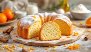Torta sette vasetti arancia e cannella: soffice e profumata